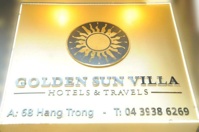 Golden Sun Villa Hotel Hanoi Exterior foto